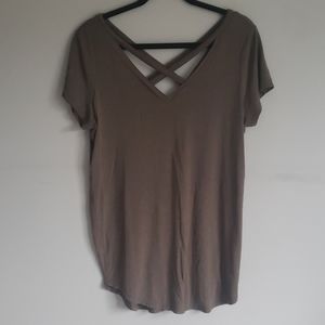 Jessica Simpson Maternity Cross Top